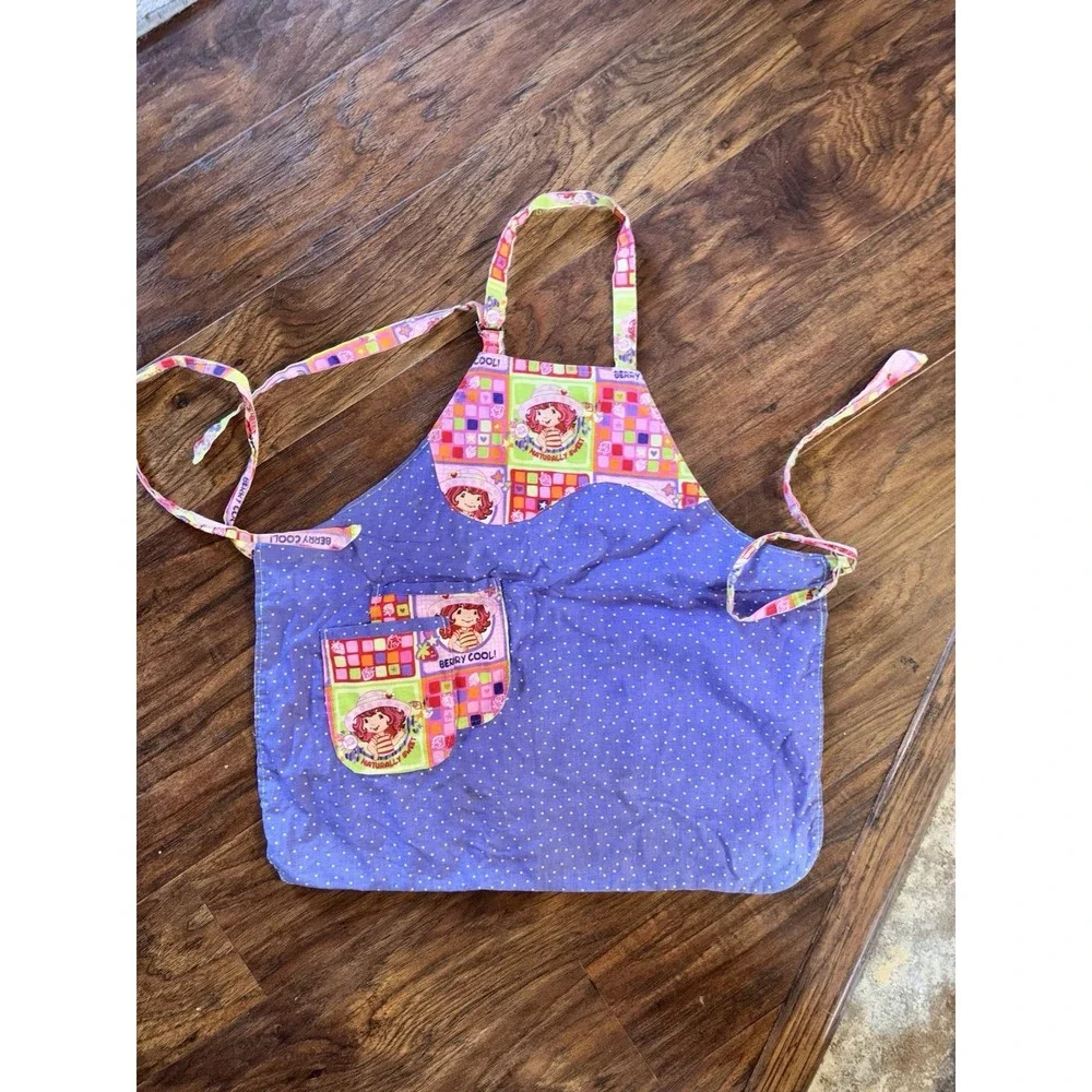 Vintage‎ Strawberry Shortcake Handmade Children's Apron